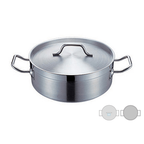 Pan with Stainless Steel Lid